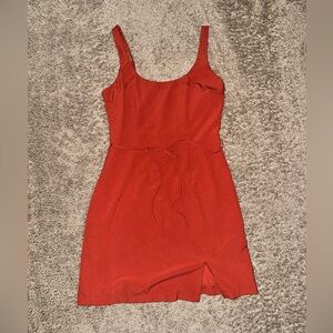 Abercrombie & Fitch Red Mini Dress